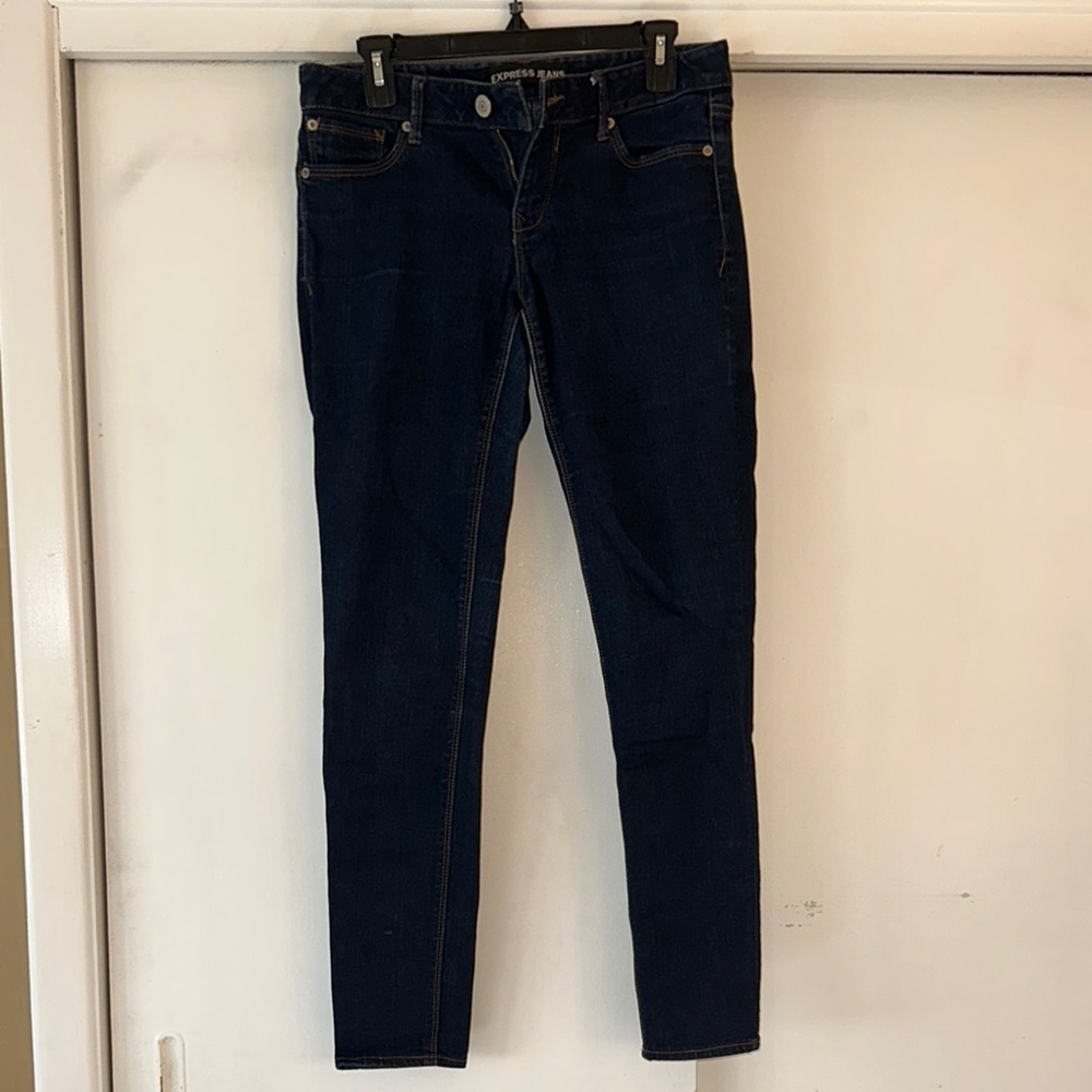 Women's Dark Blue Jeans